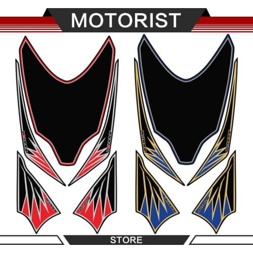 MOTORIST Front Fairing Motor Number Board 3D Gel Protector for HONDA CBR1000RR cbr 1000rr 2008-2011