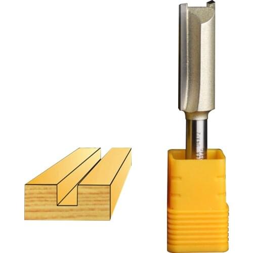 Fresas para router Woodworking Tools Metric Flute Straight Bit Arden Router Bits - 1/4*12mm - 1/4" 1/4* Shank - Arden A0114144