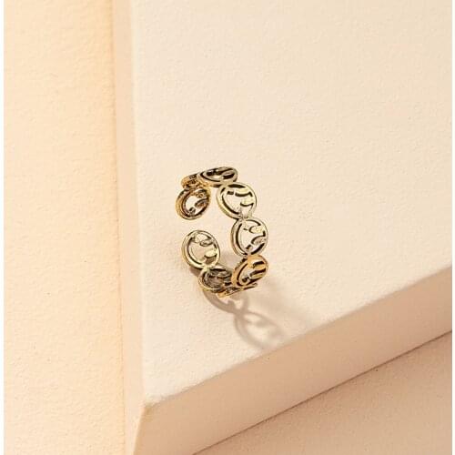 HUALINGZI Women's Gold Rings