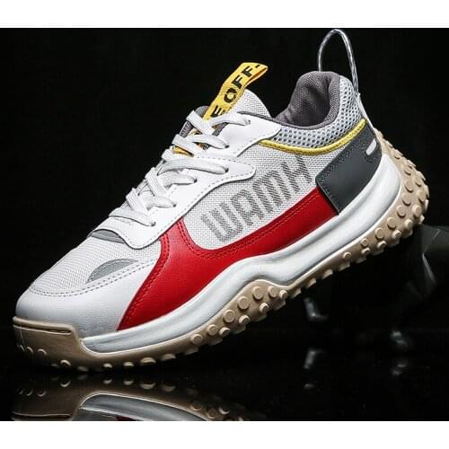 Trend Breathable Mens Outdoor Sports Sneakers Male Adults Running Training Jogging Walking Driving Shoes For Mens Chaussure