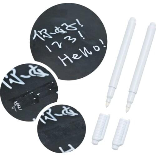 White Liquid Chalk Pen Marker For Glass Windows Electronic Blackboard Chalkboard Window White Pen Wall Sticker
