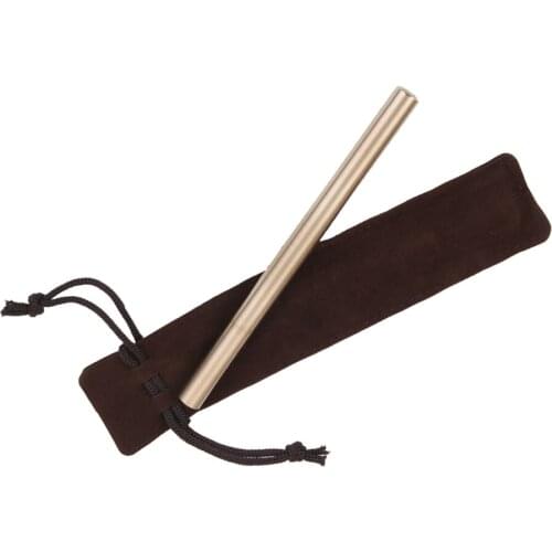 Mini Pocket Pen Brass Ballpoint Camping Survival Outdoor Hunting Tool