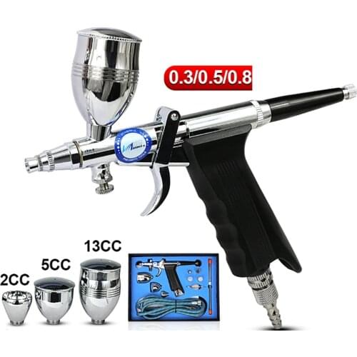 BM-116BK Model Set Spray Pen Paint Spray Gun Pneumatic Airbrush Professional Painting Atomizer