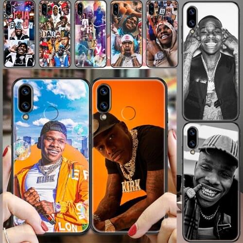 DaBaby Jonathan Lyndale Kirk Baby Jesus Phone case For Huawei Honor 6 7 8 9 10 10i 20 A C X Lite Pro Play black soft cell cover