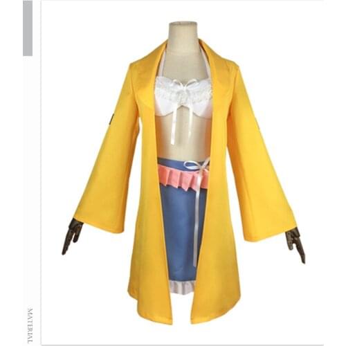 Danganronpa V3 Angie Yonaga Cosplay Costume Outfits Girls Trench Halloween Party Costume Suits