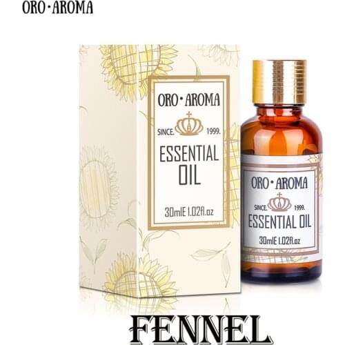 Famous brand oroaroma natural Fennel Oil improve loose skin is tight in fine lines of skin moisturizing Fennel essential Oil
