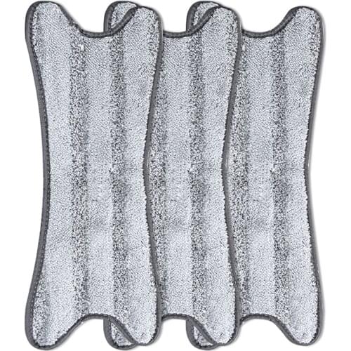 Microfiber Flat Mop Pads Floor Cleaning Replacement Practical Household Kitchen Dust Clean Reusable Rags For Spray Mop Cloth