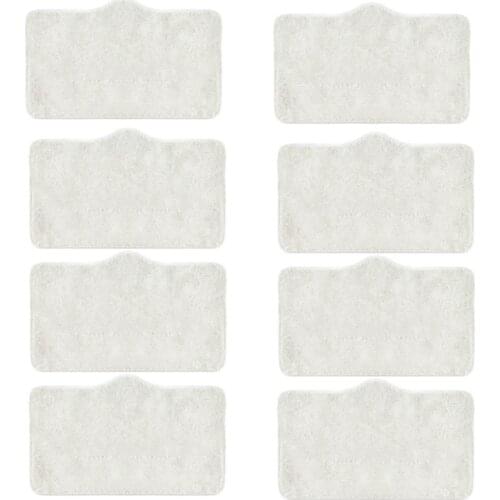 Mop for Deerma Steam Mop Cleaner ZQ610 ZQ600 Steam Mopping Wiper Accessories, 8PCS