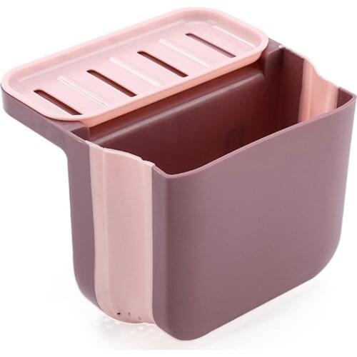 Sink Drain Strainer Basket with Suction Cup Foldable Hanging Sink Food Strainer Kitchen Tidy Organizer Rack Kitchen Tools LBS