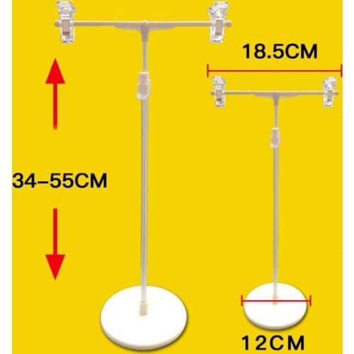T Poster Clip Rack Round Base Promotion Advertising Ads Pop Banner Display Rack Table Shelf Stand Price Talker Label Tag Holder