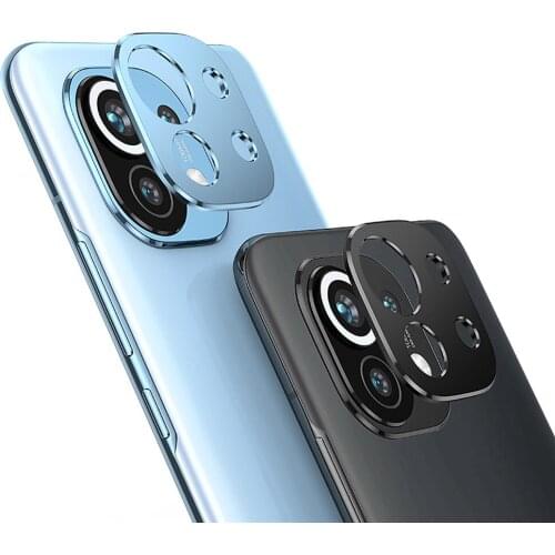 Scratch-proof Metal Rear Phone Camera Protective Film Full Cover Lens Protector for Xiaomi 11 Phone Accessories