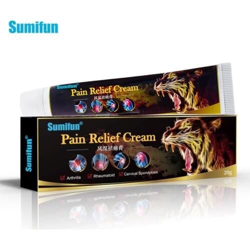 1Box Sumifun Tiger Balm Rheumatoid Arthritis Joint Back Pain Analgesic Ointment Pain Relief Cream Herbal Medical Plaster K10006