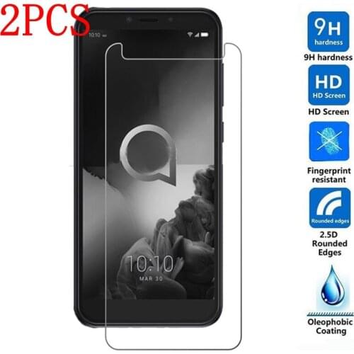 2PCS Tempered Glass For Alcatel 1s 5024A Screen Protector Toughened protective film For Alcatel 1s 5024A glass