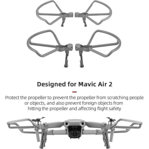 4pcs Propeller Protector Guard for DJI Mavic Air 2 Blade Props Wing Fan Cover Quick Release Bumper Protective Spare Parts Kit