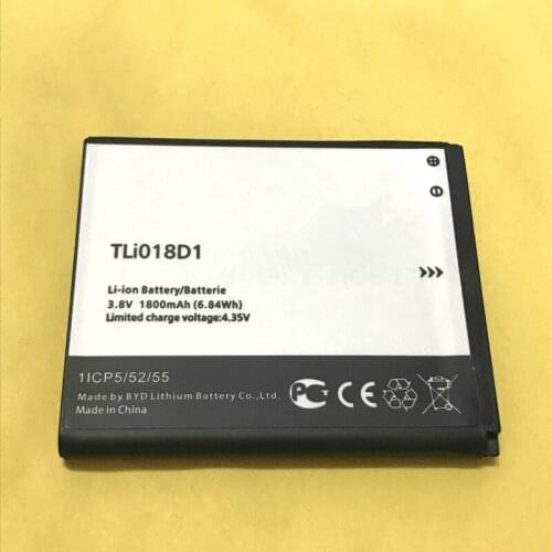 1800mAh Battery for Alcatel onetouch Pop D5 Dual 5038x OT5038X Pop 3 5015D OT 5016 5051A/TLi018D1/TLi018D2