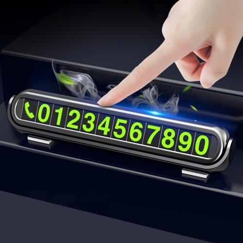 Car Temporary Parking Card Car Aromatherapy for Subaru Forester SK SJ Outback Legacy Impreza XV BRZ WRX STI Tribeca Trezia