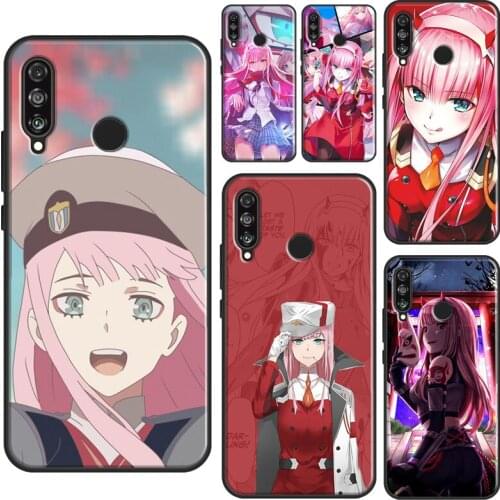 Zero Two Darling in the FranXX Case For Huawei P30 Pro P20 P40 Lite P Smart 2021 Nova 5T For Honor 8X 9X 9S 10 X Lite