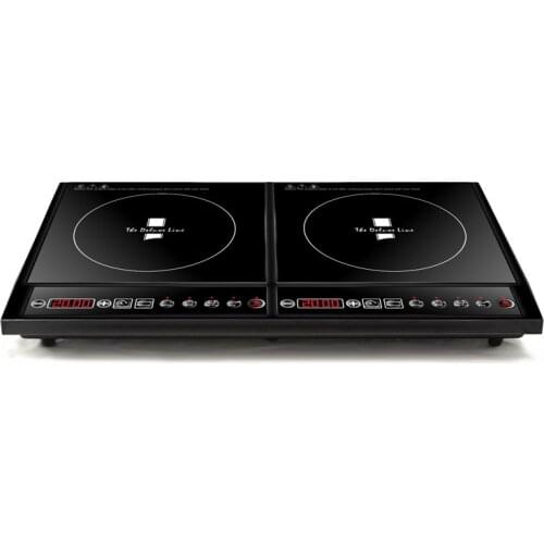 Double-burner Induction Cooker Cooktop stove 2000W high-power fire boiler household built-in double stove induction cooker