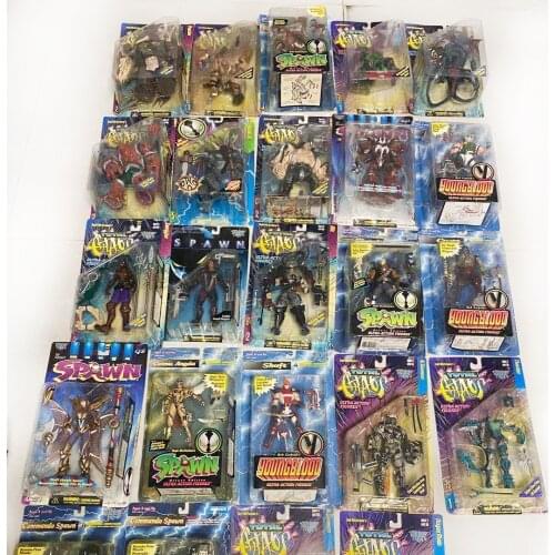 Macfarlane ToTal Chaos Spawn Ultra Action Figure Munter Todd McFarlanes Figure Model Toys