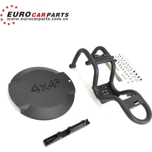 G class w463 4 times 4 square dry carbon wheel cover rack for G500 G550 G63 G65 dry carbon Spare tire Rack