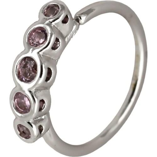 JHJT Nose Ring 316L Surgical Stainless Steel Cartiliage Ear Piercing Female Body Jewelry Nose Hoop Helix Piercings 20g