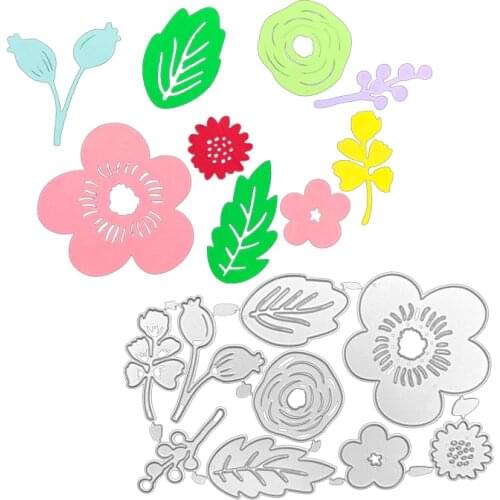 Julyarts Flowers Metal Cutting Dies New Scrapbook DIY Album Paper Card Craft Embossing Die Cuts