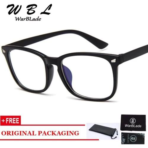 WarBLade Women Blue Light Blocking Glasses Retro Optical Glasses Frame Men Eyeglasses Frames Computer Eyewear