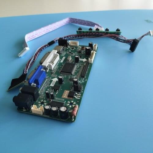 Diy Driver controller board for LP156WF4-SLB1 1920×1080 LCD 15.6" panel Screen M.NT68676 LED HDMI DVI DIY VGA audio 40pin