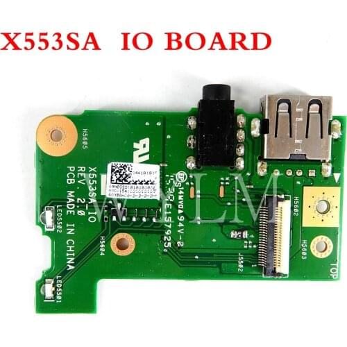 X553SA IO board REV 2.0 for ASUS X553S X553SA X503S F503S F553S K553S X553 USB AUDIO BOARD IO board Test well