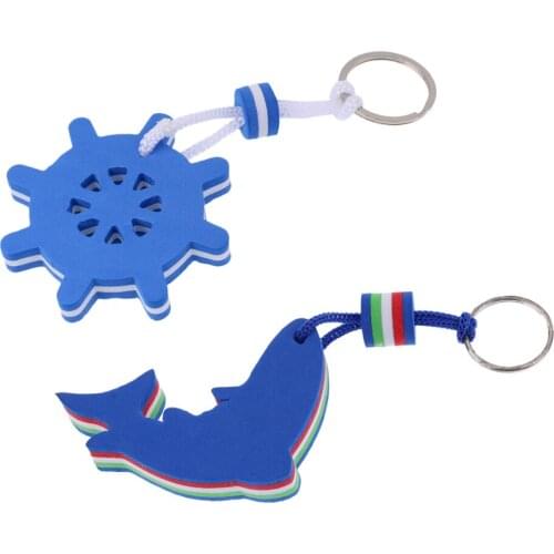 Floating Foam Key Ring Chain Keyring Keychain Float Fob for Sailing Boating