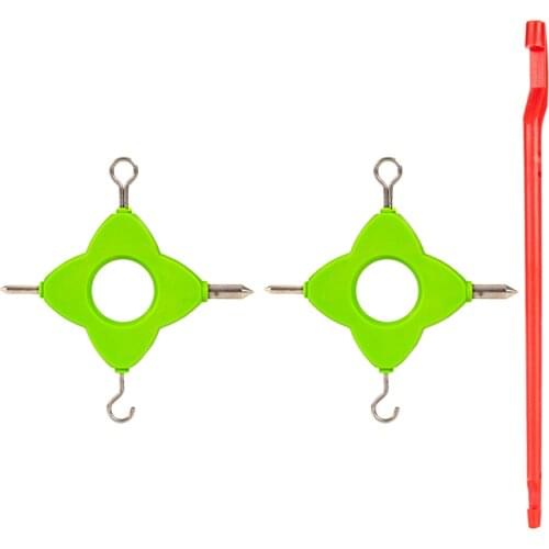 4 in 1 Multifunctional Knot Puller Tool Carp Fishing Line Knotting Knotter Knot for Carp Rig Feeder Fishing Tackle Accessories