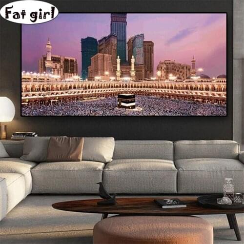 5D Diamond Painting Las Vegas Cityscape Full Square DIY Diamond Mosaic Cross Stitch city landscape pattern Home Decoration gift