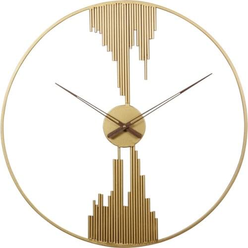 Large Creative Wall Clock Living Room Modern Minimalist Simple Art Wall Watch Reloj De Pared Grande Industrial Decoration W6C