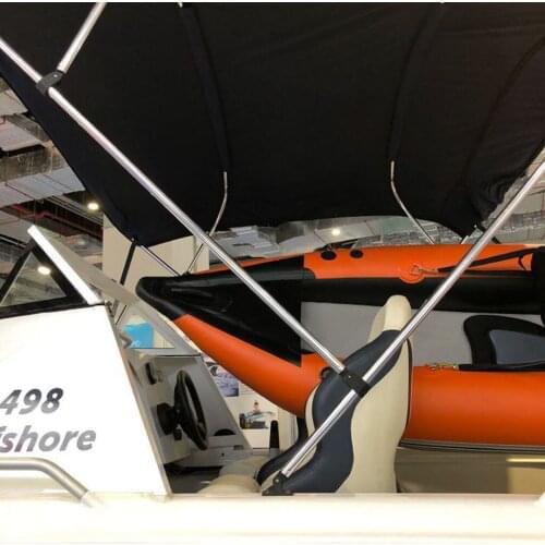 Black NYLON 7/8" OUTSIDE EYE ENDS Bimini Boat Top MARINE water