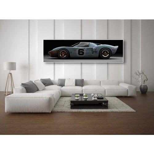 HD Print Vintage / Retro Photos Hot Rod Sports Car Poster Classic Nostalgic Car Canvas Paintings Wall Art For Bedroom Home Decor