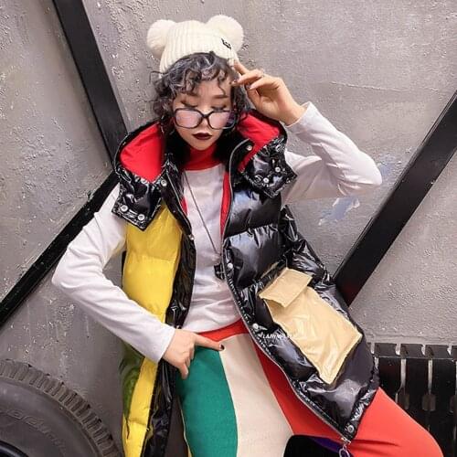 LAJWMPLXLS Women's Hooded Vests