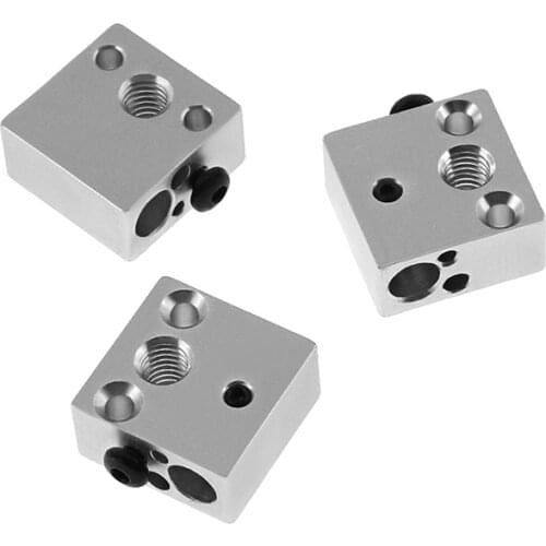 High Quality CR10 Heater Block MK8 Silicone Sock CR10 Hotend Extruder For Creality Ender 3 MK7/MK8/MK9 Block 3D Printer Parts