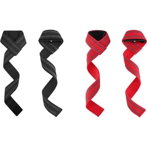 Hot AD-Weight Lifting Straps - For Weight Lifting - Prevent Grip Slip And Lift Heavier With A Stronger Grip - Gym Straps