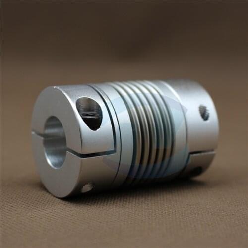 Sale Metal High Torque Stainless Steel Big Bellow Motor Shaft Coupler Flexible Quik Pipe Coupling D65L81