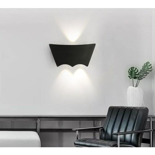 Simple aisle wall light modern outdoor waterproof spotlight garden wall led personality outdoor wall lamp led light for bedroom