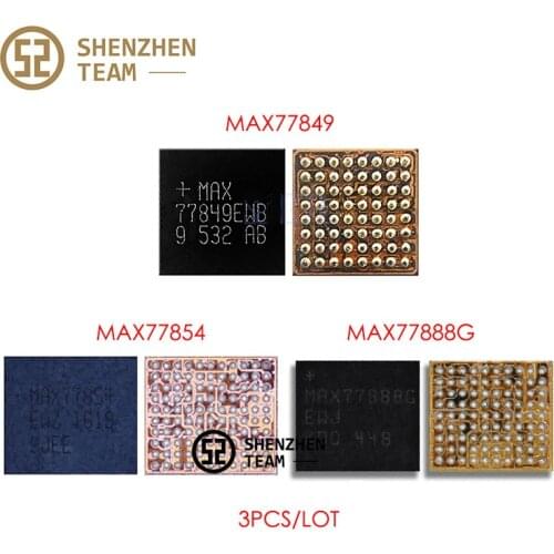 SZteam 3pcs/lot PMIC MAX77849 MAX77854 MAX77888 MAX77888G Power Supply IC PM For Samsung S6 S7 XIAOMI 5 Integrated Circuits