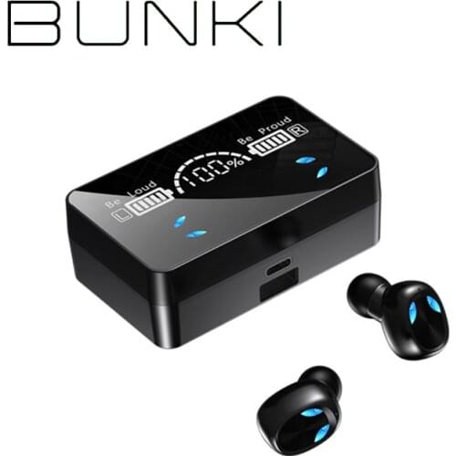 TWS Bluetooth 5.1 Earphones Wireless Headphone 9D Stereo Sports Waterproof Earbuds Headsets With Microphone Type-c Charging Box