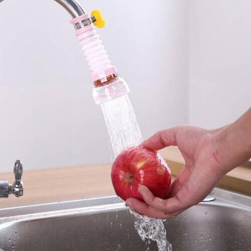 360 Degree Swivel Spray Head Tap Durable Faucet Filter Nozzles Kitchen Water Faucet Nozzle Filter Faucet Splash Proof