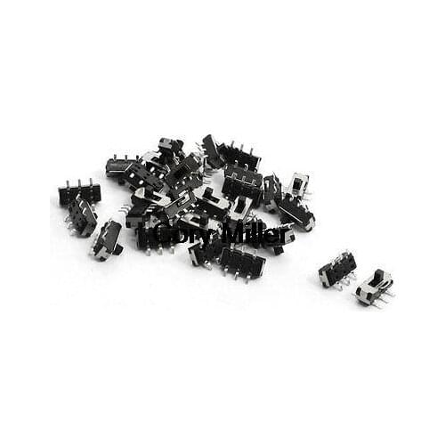 Latching Slide Tactile Tact Switch 9x3.6x5.2mm 6 Pin SMD Mount