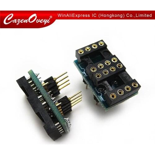 1pcs/lot Gilded seat single op amp IC DIP switch seat dual op amp suitable for OPA627 AD797 OPA604 In Stock