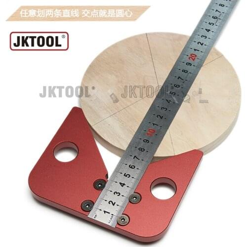 Center finding Gauge with 45 degree angle scribe round center line scribe Center Marking Gauge