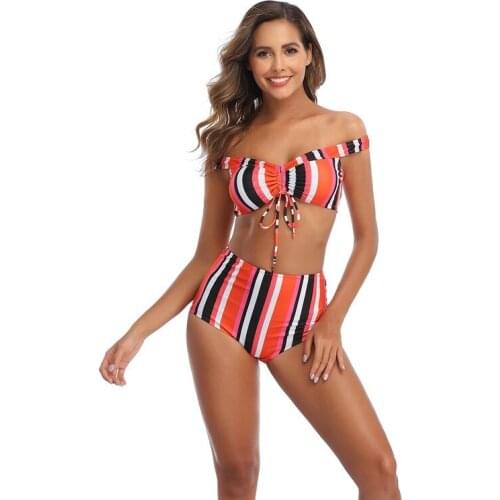 EOENKKY Striped Swimwear