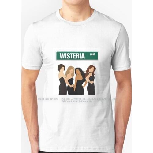 Desperate Housewives Silhouette Print T Shirt 100% Pure Cotton Desperate Housewives Eva Longoria Teri Hatcher Felicity Hoffman