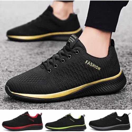 Fashion Lace Up Sneakers Man Lightweight Walking Shoe Man Casual Shoes Breathable Footwear for Male