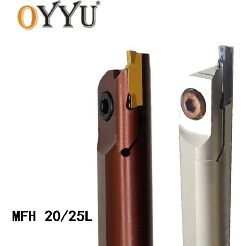 MFH320L06 MFH320L10 MFH325L06 25-140 MFHL Spring Steel High Quality Face Grooving Tool Shank Lathe Cutter CNC Inner Hole Machine